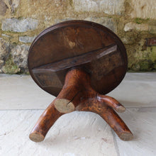 Load image into Gallery viewer, incredibly-solid-stable-C18th-table-banded-oak-three-plank-branch-box-wood-base-incredibly-heavy-table-rustic-form-excellent-sofa-side-table-small-coffee-table-wonderful-period-property-contemporary-excellent-condition-for-sale-damon-blandford-antiques-stow-on-the-wold-cotswolds