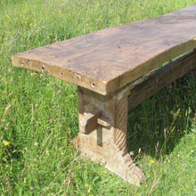 Load image into Gallery viewer, exceptionally-good-18th-century-french-refectory-table-oak-well-figured-single-plank-top-breadboard-ends-blacksmith-forged-iron-nails-trestle-style-supports-particularly-attractive-hand-carved-spiral-details-supports-united-by-deep-reeded-stretcher-wonderful-dinning-preparation-console-table-contemporary-or-period-setting-for-sale-damon-blandford-antiques-cotswolds