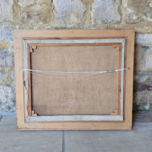 Load image into Gallery viewer, Oil-painting-on-canvas-continental-street-scene-snow-lime-trees-church-Norman-Lloyd-born-Hamilton-New-South-Wales-Australia-Sydney-School-of-Art-Europe-London-Royal Institute-of-Oil-Painters-impressionist-street-scene-Bruges-demonstrates-exceptionally-good-use-of-light-and-colour-signed-gilt-frame-antique-fine-wall-art-antiques-for-sale-damon-blandford-antiques-stow-on-the-wold-cotswolds