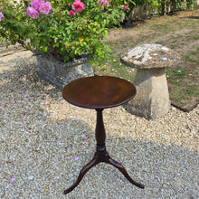 Load image into Gallery viewer, good-small-Georgian-mahogany-tripod-table-circular-tilt-top-baluster-shape-support-elegant-tri-form-base-legs-pad-feet-suitable-lamp-drinks-table-useful-good-colour-excellent-condition-english-circa-1800-for-sale-damon-blandford-antiques-stow-on-the-wold-cotswolds-antiques-art-decorative
