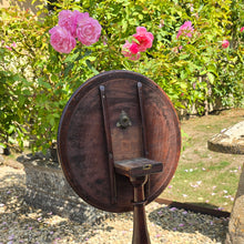 Load image into Gallery viewer, good-small-Georgian-mahogany-tripod-table-circular-tilt-top-baluster-shape-support-elegant-tri-form-base-legs-pad-feet-suitable-lamp-drinks-table-useful-good-colour-excellent-condition-english-circa-1800-for-sale-damon-blandford-antiques-stow-on-the-wold-cotswolds-antiques-art-decorative