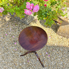 Load image into Gallery viewer, good-small-Georgian-mahogany-tripod-table-circular-tilt-top-baluster-shape-support-elegant-tri-form-base-legs-pad-feet-suitable-lamp-drinks-table-useful-good-colour-excellent-condition-english-circa-1800-for-sale-damon-blandford-antiques-stow-on-the-wold-cotswolds-antiques-art-decorative