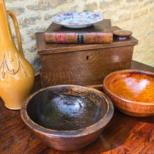 Load image into Gallery viewer, Superb-early-19th-century-welch-sycamore-bowl-excellent-condition-rich-black-golden-tones-truly-delightful-treen-patena-for-sale-damon-blandford-antiques-stow-on-thewold-cotswolds