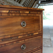 Load image into Gallery viewer, regency-cross-banded-chest-drawers-secretaire-storage-cotswolds-stroud-gloucestershire