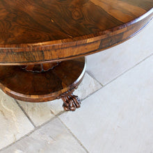 Load image into Gallery viewer, regency-table-tilt-top-breakfast-antique-rosewood-lion-paw-pedestal
