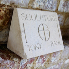 Load image into Gallery viewer, sculpture- wood-wooden-carving-yew-tony-basil-castlehill-filleigh-devon-female-bust-heads-stone-mason