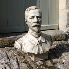 Load image into Gallery viewer, superb-detailed-plaster-bust-bearded-gentleman-French-sculptor-Julien-Lorieux-1876-1915-bust-inscribed-gratitude-reconnaissance-ton-élève-julien-lorieux-1908-paris-fine-arts-damon-blandford-antiques-decorative-gloucestershire-cotswolds-stroud-valleys-for-sale