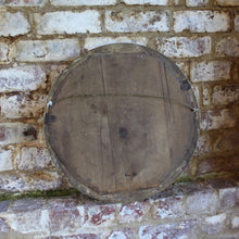 Load image into Gallery viewer, round-circular-regency-19th-century-convex-wall-mirror-giltwood-frame-applied-ball-decoration-concentric-ebonised-reeded-slip-mirrors-frame-giding-gilt-original-damon-blandford-antiques-gloucestershire-cotswolds-for-sale-decorative-interiors-country-house-back-boards-original