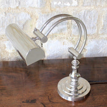 Load image into Gallery viewer, Exceptionally Good Quality Early 20th Century Nickel Plated Desk Lamp