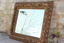 Load image into Gallery viewer, spanish-scallop-shells-camino-santiago-italian- renaissance- frame-garland-fruit-foliage-carved-deep-relief-pomegranate-grape-vine-acanthus-mirror