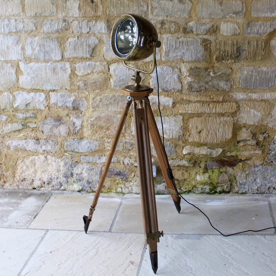 Vintage light deals stand