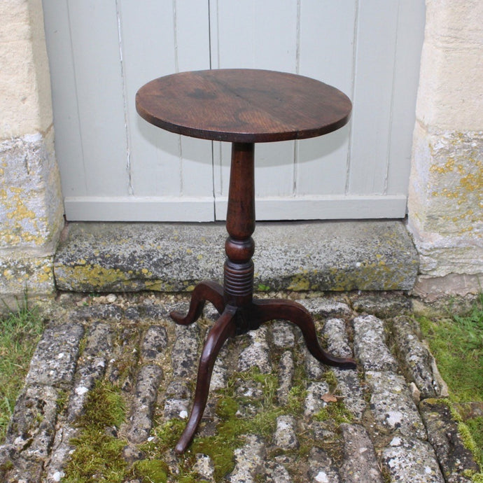 18th-century-oak-pedestal-table-tripod-base-excellent-proportions-colour-two-plank-top-elegant-tapered-support-bobbin-turned-fabulous-cabriole-legs-excellent-condition-patination-condition-drinks-table-lamp-stand-for-sale-damon-blandford-antiques-stroud-stow-on-the-wold-cotswolds-interior-style-design