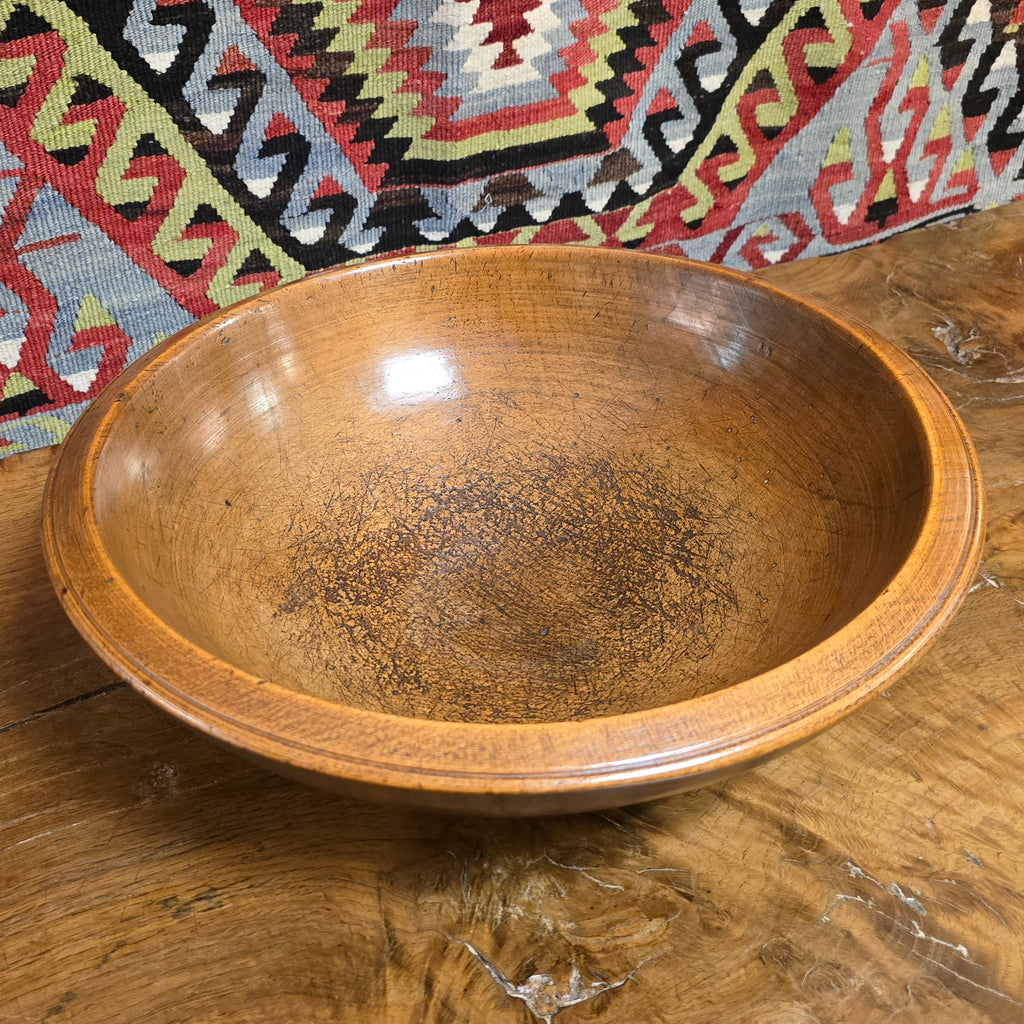 large-19th-century-turned-sycamore-dairy-bowl-good-colour-excellent-condition-lovely-example-excellent-fruit-bowl-contemporary-period-home-workplace-for-sale-damon-blandford-antiques-cotswolds