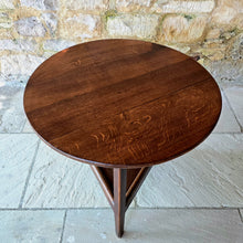 Load image into Gallery viewer, 19th-century-welsh-oak-cricket-table-excellent-proportions-good-provenance-original-Mary-Williams-landlady-Bear-Inn-Rhayader-Wales-solid-condition-dinning-tavern-table-for-sale-vernacular-folk-early-oak-country-for-sale-damon-blandford-antiques-stow-on-the-wold-gloucestershire
