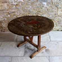 Load image into Gallery viewer, French painted vendange or winery table
