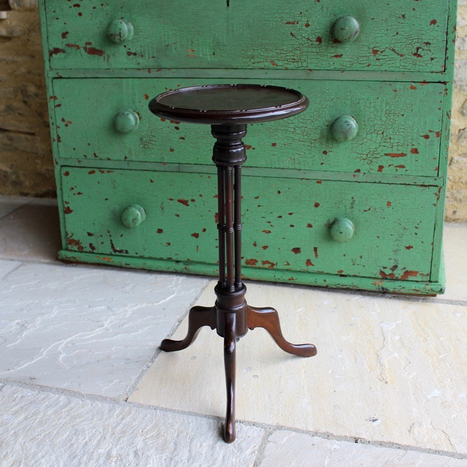 table-antique-cluster-column-mahogany-side-wine-pedestal-legs-cotswold-stroud-sale-gloucestershire