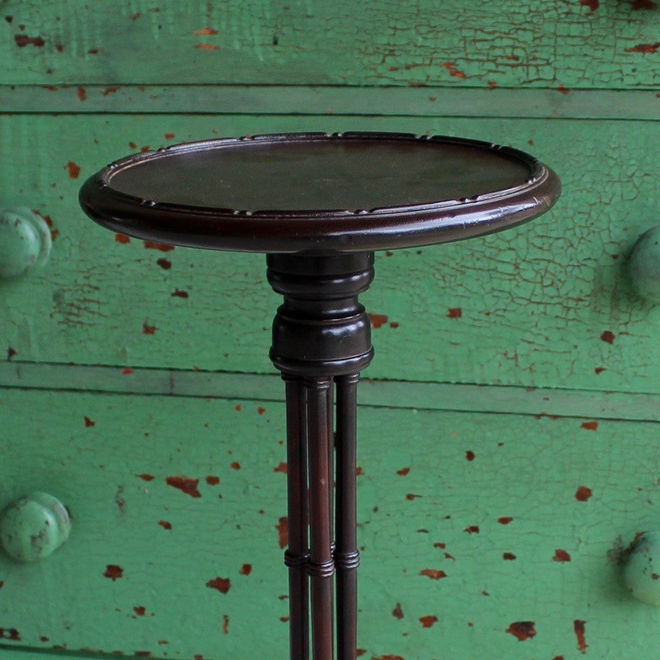 table-antique-cluster-column-mahogany-side-wine-pedestal-legs-cotswold-stroud-sale-gloucestershire