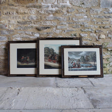 Load image into Gallery viewer, original-framed-lithographs-coaching-scenes-mail-coach-thunder-storm-newmarket-heath-print-painting-James-Pollard-fbdaniell&amp;son-christies-damon-blandford-antiques-cotswold-gloucestershire-forsale-wallart-art-prints
