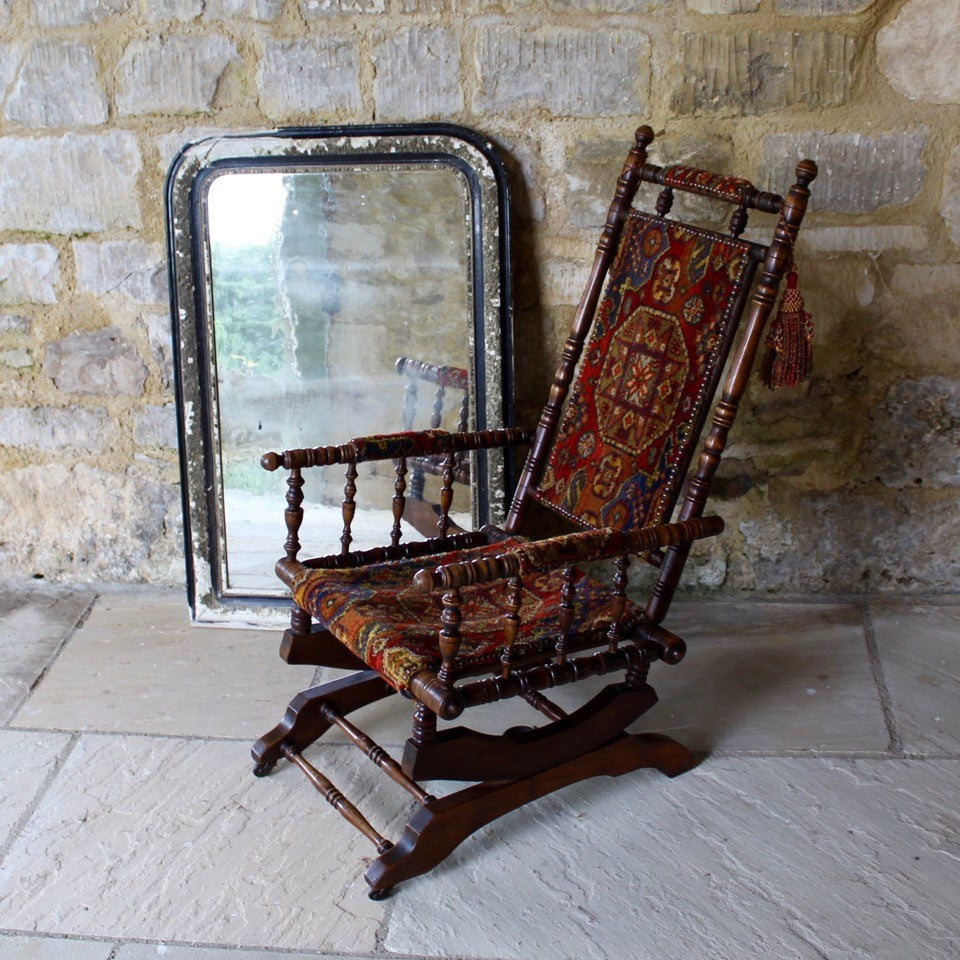 Rocking chair on carpet clearance