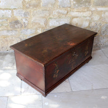 Load image into Gallery viewer, European painted pine marriage chest
