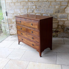 Load image into Gallery viewer, regency-cross-banded-chest-drawers-secretaire-storage-cotswolds-stroud-gloucestershire

